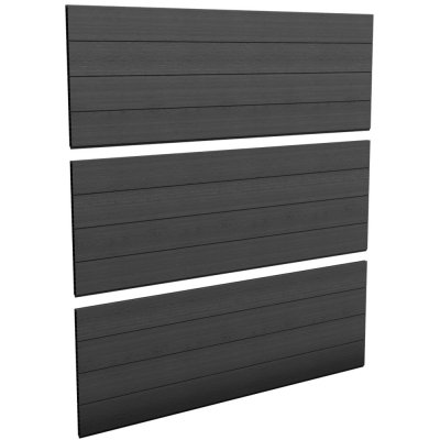 Plotový panel KETER FENCE KIT šedý (3x panel) – Zboží Mobilmania