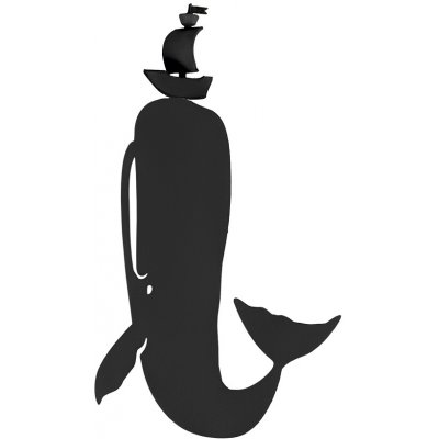 Záložka do knihy Moby Dick, černá – Hledejceny.cz