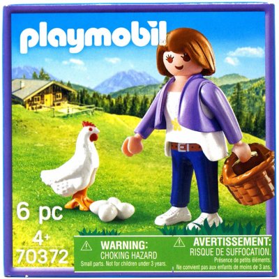 Playmobil 70372 Farmářka a slepička – Zboží Mobilmania