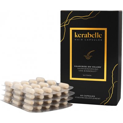 Kerabelle Hair Capsules 60 kapslí – Hledejceny.cz
