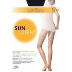 Omsa Dámské samodržící punčochy Sun Light 8 DEN béžová přírodní/odd.béžová – Zbozi.Blesk.cz