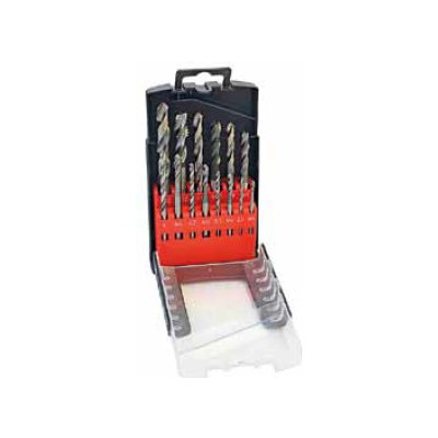 BUČOVICE TOOLS Sada strojních závitníků broušených ve šroubovici+vrtáky typ d-4 m3-m12 hsse (104004) – Hledejceny.cz