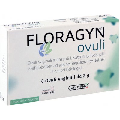 Floragyn vaginálne čapíky 6 ks – Sleviste.cz