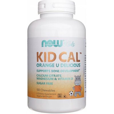 Now Foods Kid Cal Vápník Hořčík a Vitamin D pro děti 100 bonbónů – Hledejceny.cz