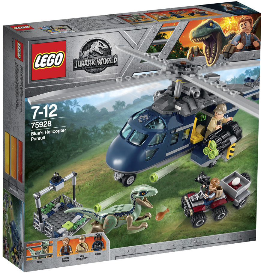 Lego Jurassic World 75928 Blue's Helicopter Pursuit od 2 390 Kč - Heureka.cz