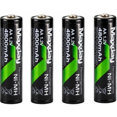 Verk AA R6 Ni-MH 1,2 V 4800 mAh 4 ks 02044 – Zboží Živě