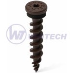 WINTECH Vrut do polystyrenu 80mm, hnědá, RAL 8017 Balení: 50 ks NT0001008003AO0 – Hledejceny.cz