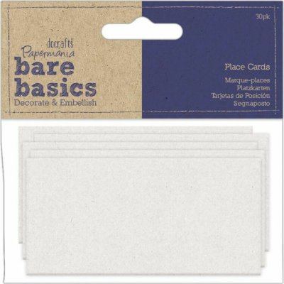 WEST DESIGN PRODUCTS LIMITED West Design Jmenovky na stůl kraft bílé 30 ks – Hledejceny.cz