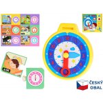 Small Foot Vkládací výukové puzzle nauč se hodiny – Zboží Dáma