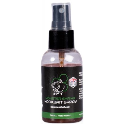 Kevin Nash Booster Hookbait spray Monster Shrimp 50 ml – Zboží Dáma