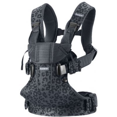 Babybjörn One 3D Mesh Anthracite Leopard – Zboží Mobilmania