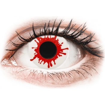 MaxVue Vision ColourVUE Crazy Lens - Wild Blood - nedioptrické jednodenní 2 čočky