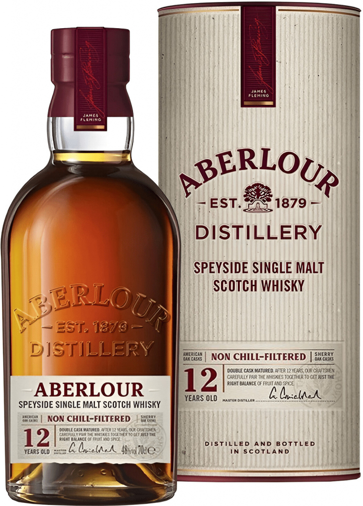 Aberlour Non Chill-Filtered 12y 48% 0,7 l (tuba)