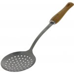 B Bois děrovaná naběračka, nerezová ocel / dřevo, de Buyer (2701.04), 1 ks – Zbozi.Blesk.cz