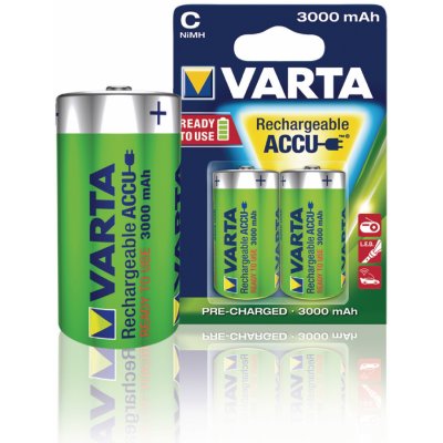 Varta Power C 3000 mAh 2ks 56714101402 – Zboží Živě