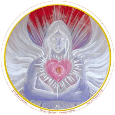 Samolepka Anděl lásky – Zboží Mobilmania