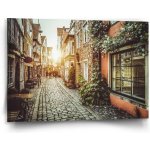 Sablio Obraz Městská ulička - 90x60 cm – Hledejceny.cz