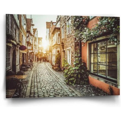 Sablio Obraz Městská ulička - 90x60 cm – Hledejceny.cz
