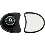 Súprava zrkadiel na montáž na kapotáž. Single Vision, čierna | Zboží Auto