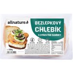 Allnature Bezlepkový chlebík s dýň.semínky 350 g – Zbozi.Blesk.cz