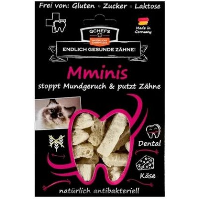 Q-Chefs Tyčinky na čištění zubů pro kočky Mminis 60 g – Hledejceny.cz