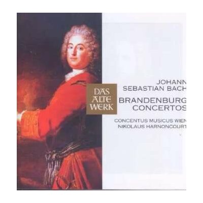 2 Johann Sebastian Bach - Brandenburg Concertos 1-6 CD – Hledejceny.cz