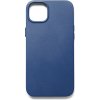 Pouzdro a kryt na mobilní telefon Mujjo Full Leather Apple iPhone 14/15 Plus modré