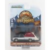 Sběratelský model Greenlight Chevrolet C-10 Silverado Pick-up 1982 The Great Outdoors Stříbrná Modrá 1:64