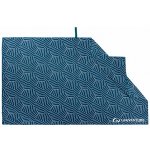 Lifeventure osuška Printed Soft Fibre Trek Recycled - Navy 90 x 150 cm – Hledejceny.cz