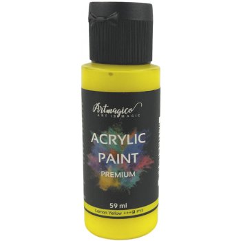 Artmagico akrylové barvy Premium 59 ml Lemon Yellow
