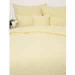 MKLuzkoviny.cz mušelínové povlečení Alexia pastelově žlutá 140x200 70x90 – Sleviste.cz