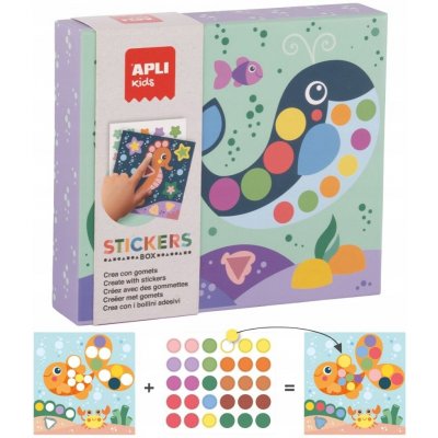 Apli Sada s geometrickými nálepkami Kids Oceán – Hledejceny.cz