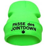 Blingstar beanie WEED PASSE DES JOINTDOWN neon green – Hledejceny.cz