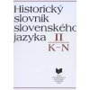 Kniha Historický slovník slovenského jazyka II K - N