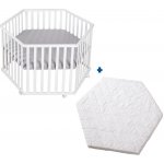 Roba dětská ohrádka 112 x 97 cm style Bílá – Zboží Dáma