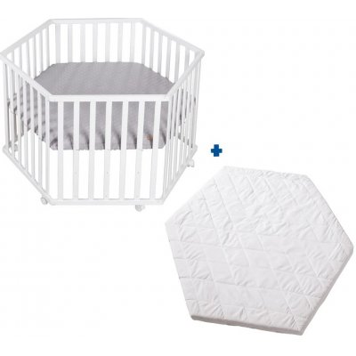 Roba dětská ohrádka 112 x 97 cm style Bílá – Zboží Dáma