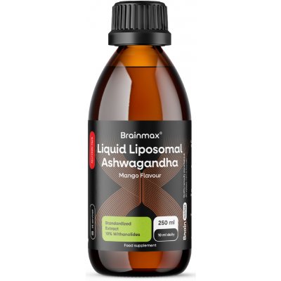 BrainMax® Liquid Liposomal Ahwagandha, Mango, 250 ml – Hledejceny.cz