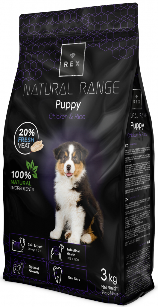 Rex Natural range Puppy 3 kg