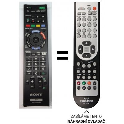Dálkový ovladač Predátor Sony RM-ED059 – Zboží Živě