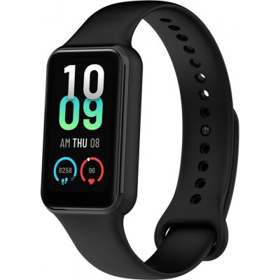 ESES Silikonový řemínek pro Amazfit Band 7 - černý 1530003075 – Zbozi.Blesk.cz