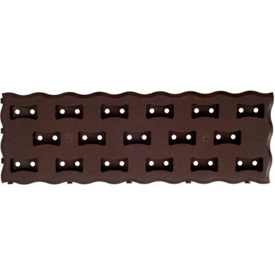 Prosperplast Záhonový chodník Pad tmavě hnědý 60 x 20 cm 0,95m2 – Zboží Dáma