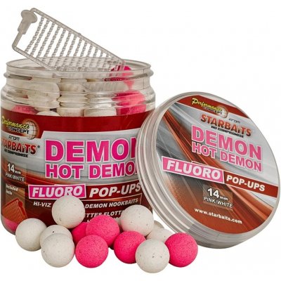 Starbaits Boilies Fluo pop up Hot Demon 80g 14mm – Hledejceny.cz