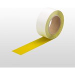 Extra tenká podlahová páska WT-5420 s protiskluzovým povrchem, odnímatelná – fólie, žlutá, 75 mm × 10 m – Hledejceny.cz