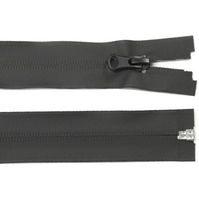 Voděodolný zip 70cm rozepínací černý matný – Hledejceny.cz