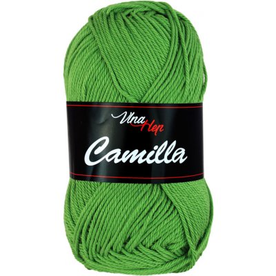 Vlna-hep Příze Camilla - bavlna Camilla: 8156 Zelená – Zboží Dáma