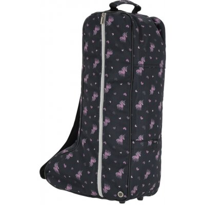 QHP Taška na boty Lize dětská black violet – Zboží Mobilmania