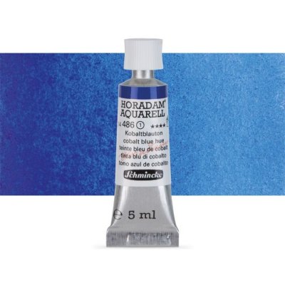Schmincke Horadam akvarelové barvy v tubě 5 ml 486 kobaltově modrá hue – Hledejceny.cz