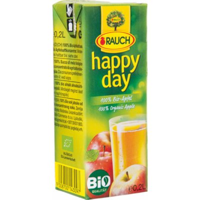 Rauch Happy Day 100% bio jablko 3 x 200 ml – Zboží Dáma