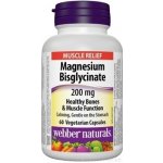 Webber Naturals Magnesium Bisglycinate 200 mg 60 kapslí – Hledejceny.cz