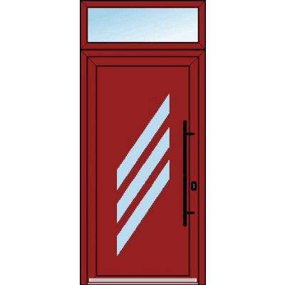 OknaDvereNaMiru.cz Vchodové dveře STYL 110 + Nadsvětlík 90 x 220 cm – Hledejceny.cz